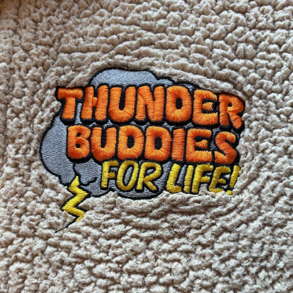 Ted 2 Thunder Buddies for Life Sherpa Onesie Adult Tan